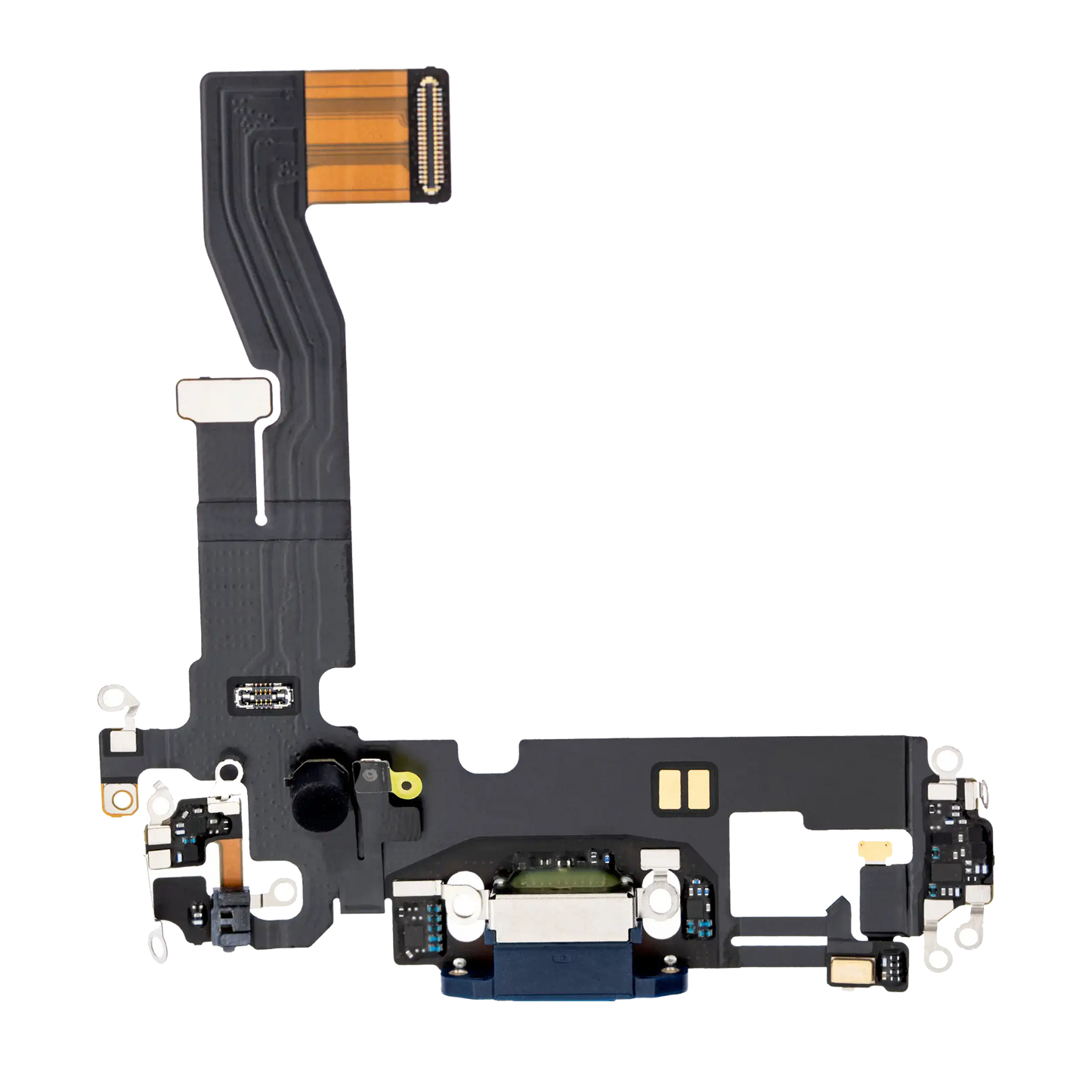 Charging Port Flex Cable For iPhone 12 Pro (Premium) (Pacific Blue)