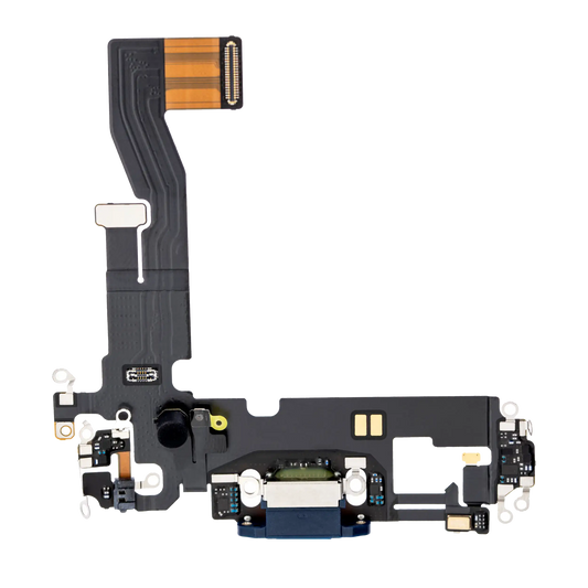 Charging Port Flex Cable For iPhone 12 Pro (Premium) (Pacific Blue)