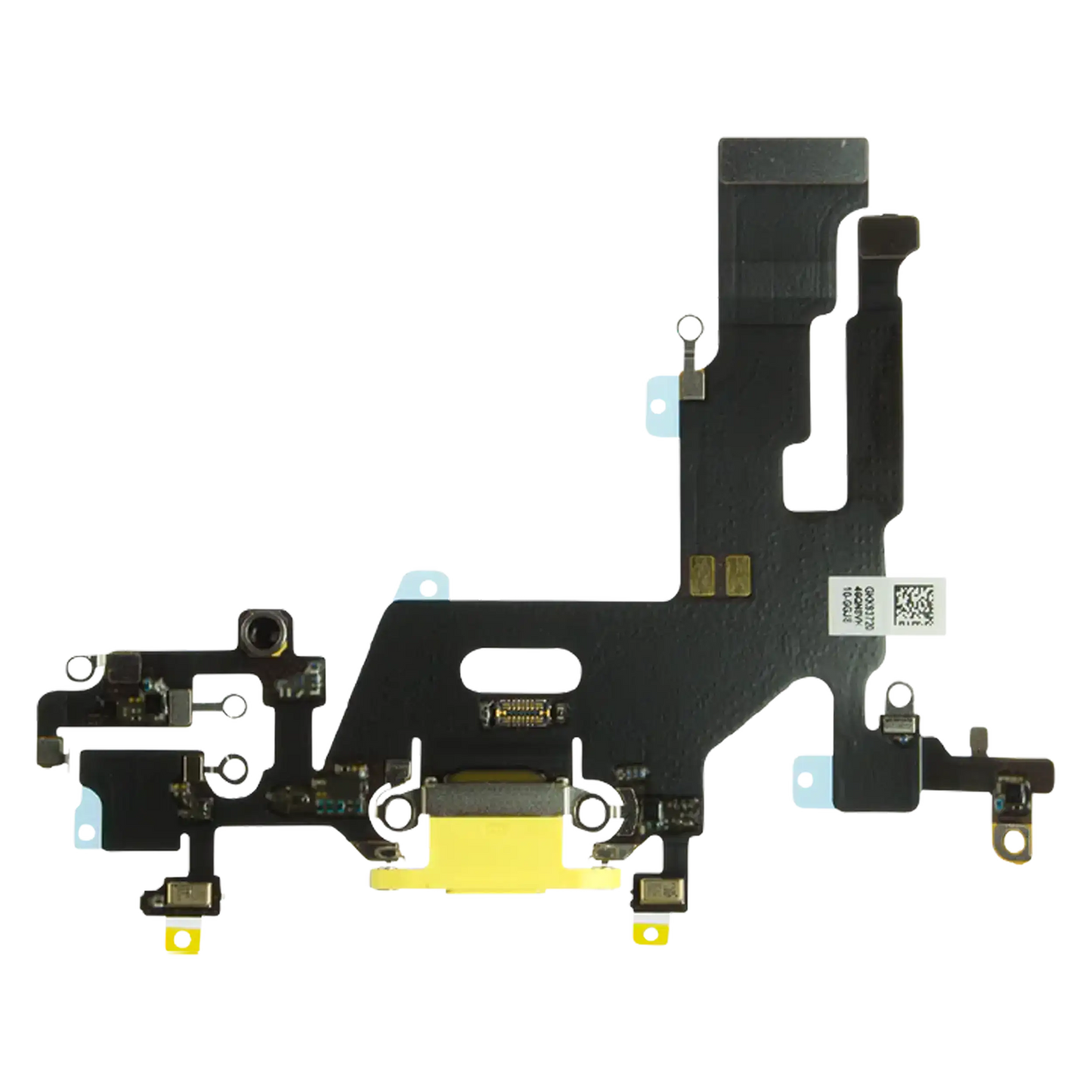 Charging Port Flex Cable For iPhone 11 (Premium) (Yellow)