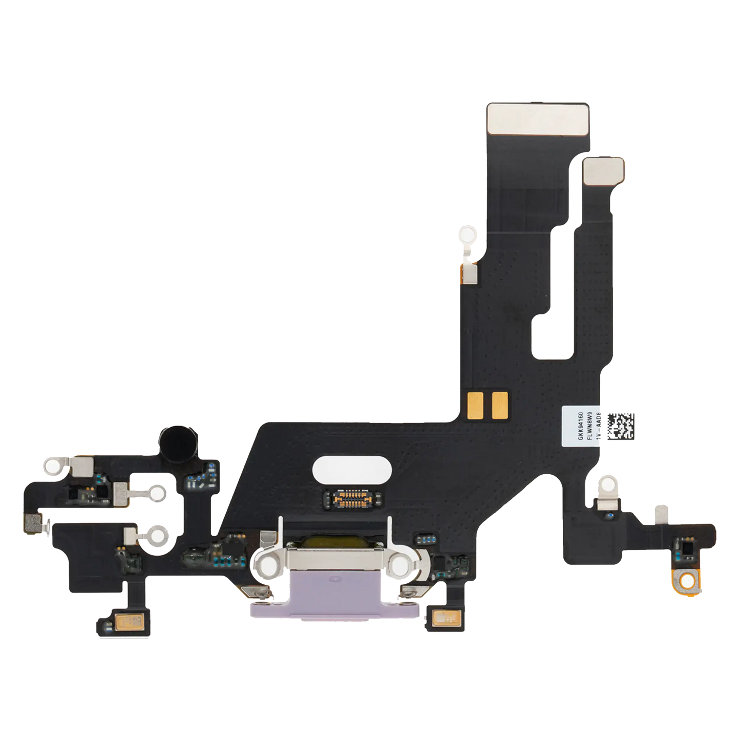 Charging Port Flex Cable For iPhone 11 (Premium) (Purple)