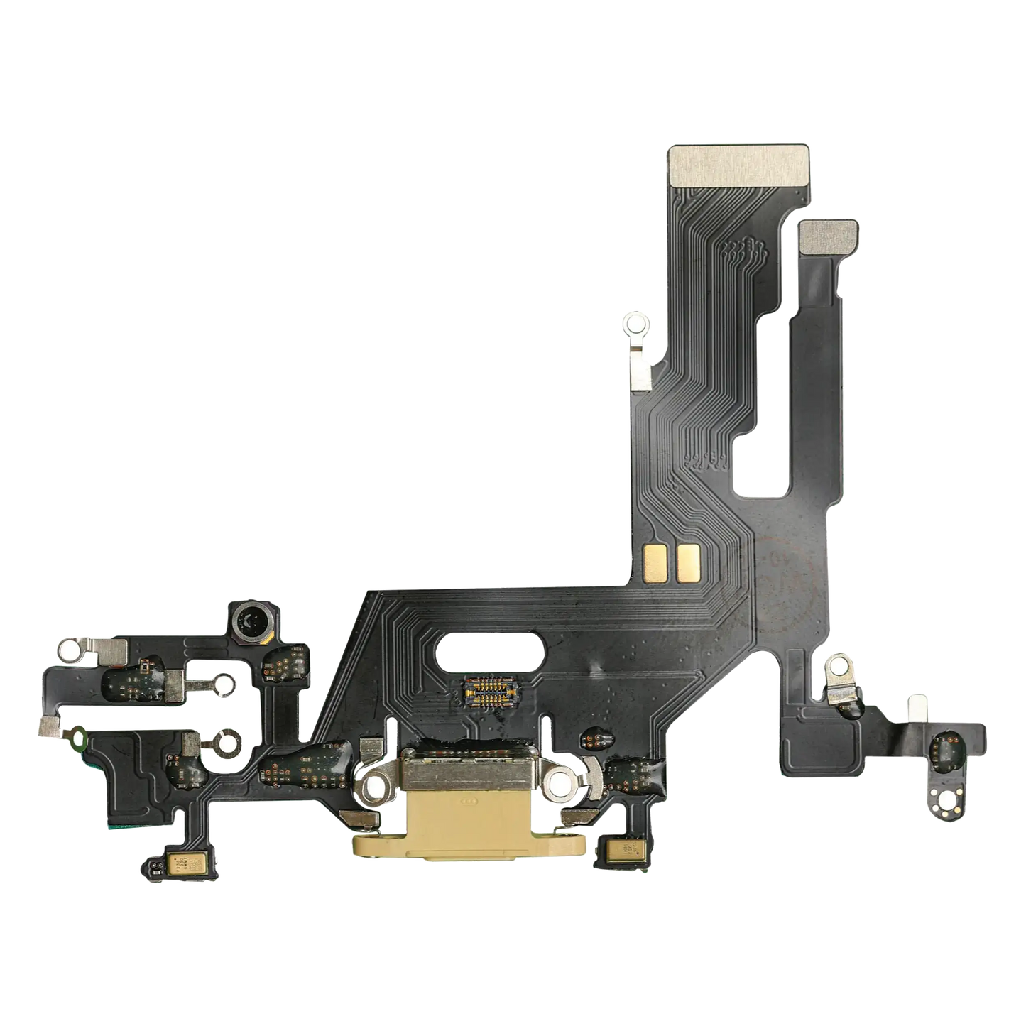 Charging Port Flex Cable For iPhone 11 (Aftermarket Plus) (Yellow)
