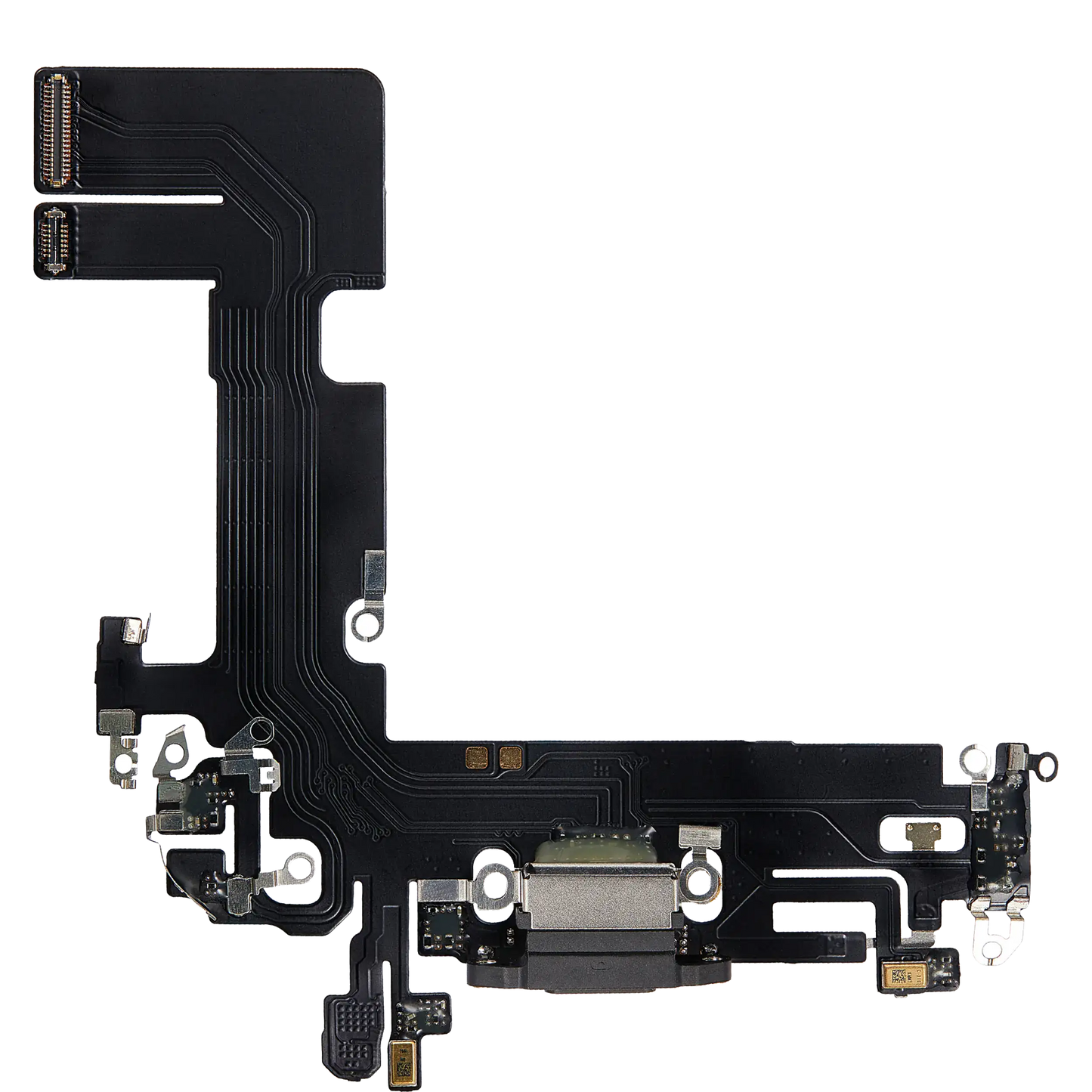 Charging Port Flex Cable For iPhone 13 (Aftermarket Plus) (Midnight)