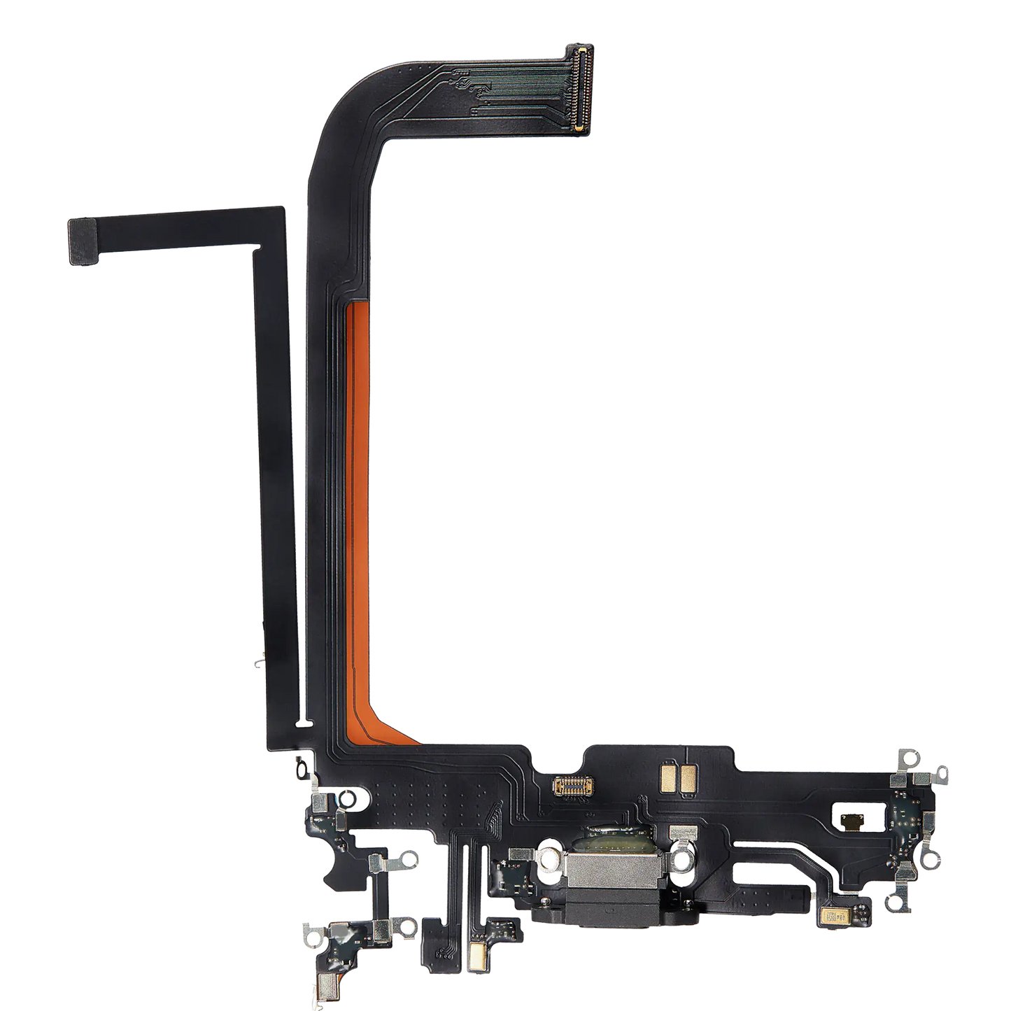 Charging Port Flex Cable For iPhone 13 Pro Max (Aftermarket Plus) (Graphite)