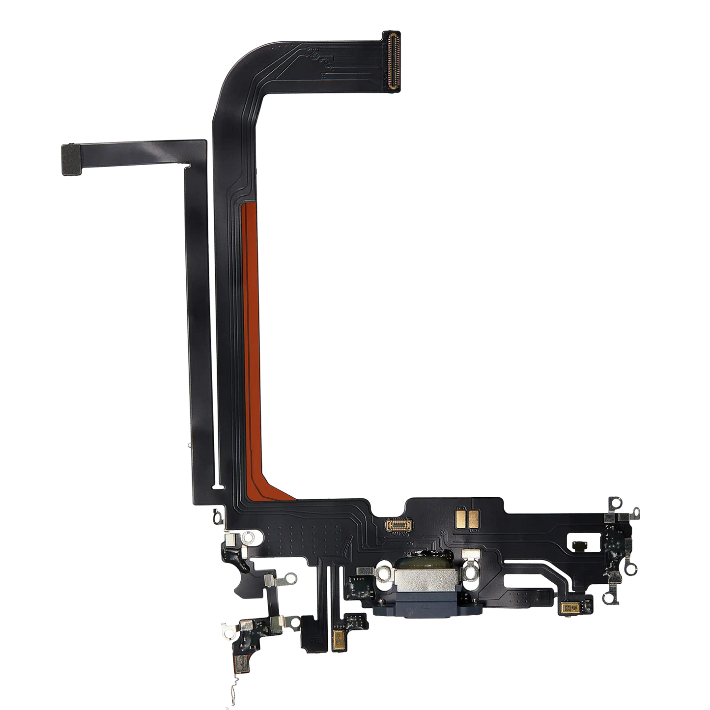Charging Port Flex Cable For iPhone 13 Pro Max (Aftermarket Plus) (Sierra Blue)