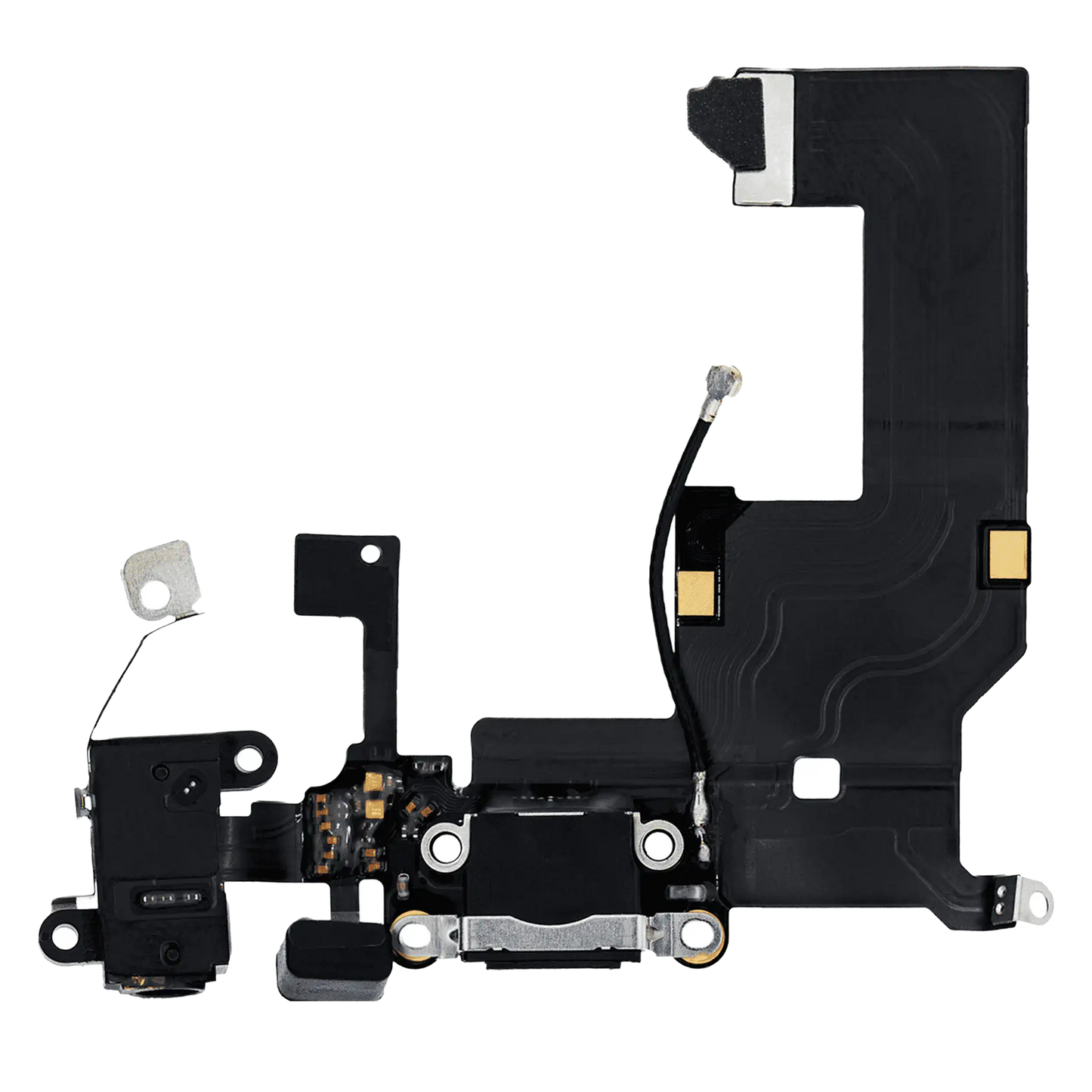 Charging Port Flex Cable For iPhone 5 (Space Gray)
