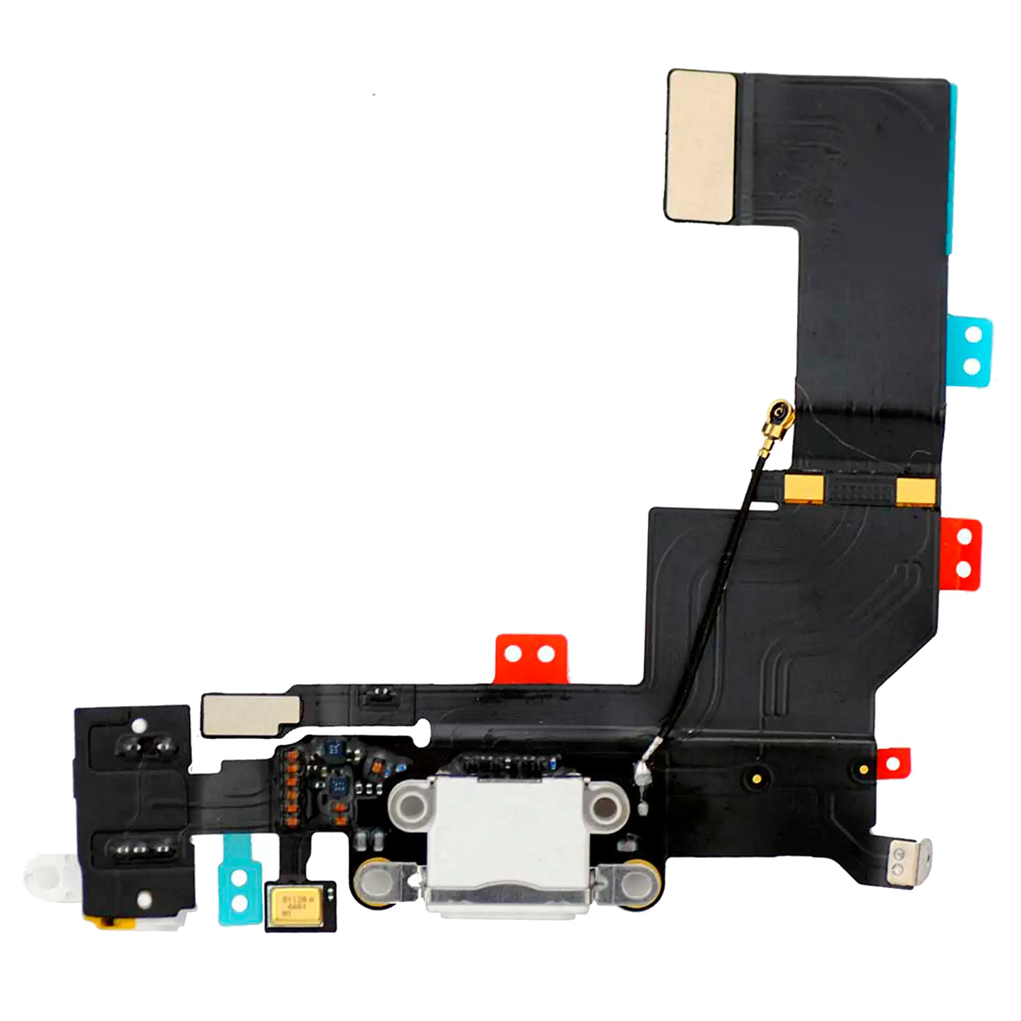 Charging Port Flex Cable For iPhone 5S (Silver)