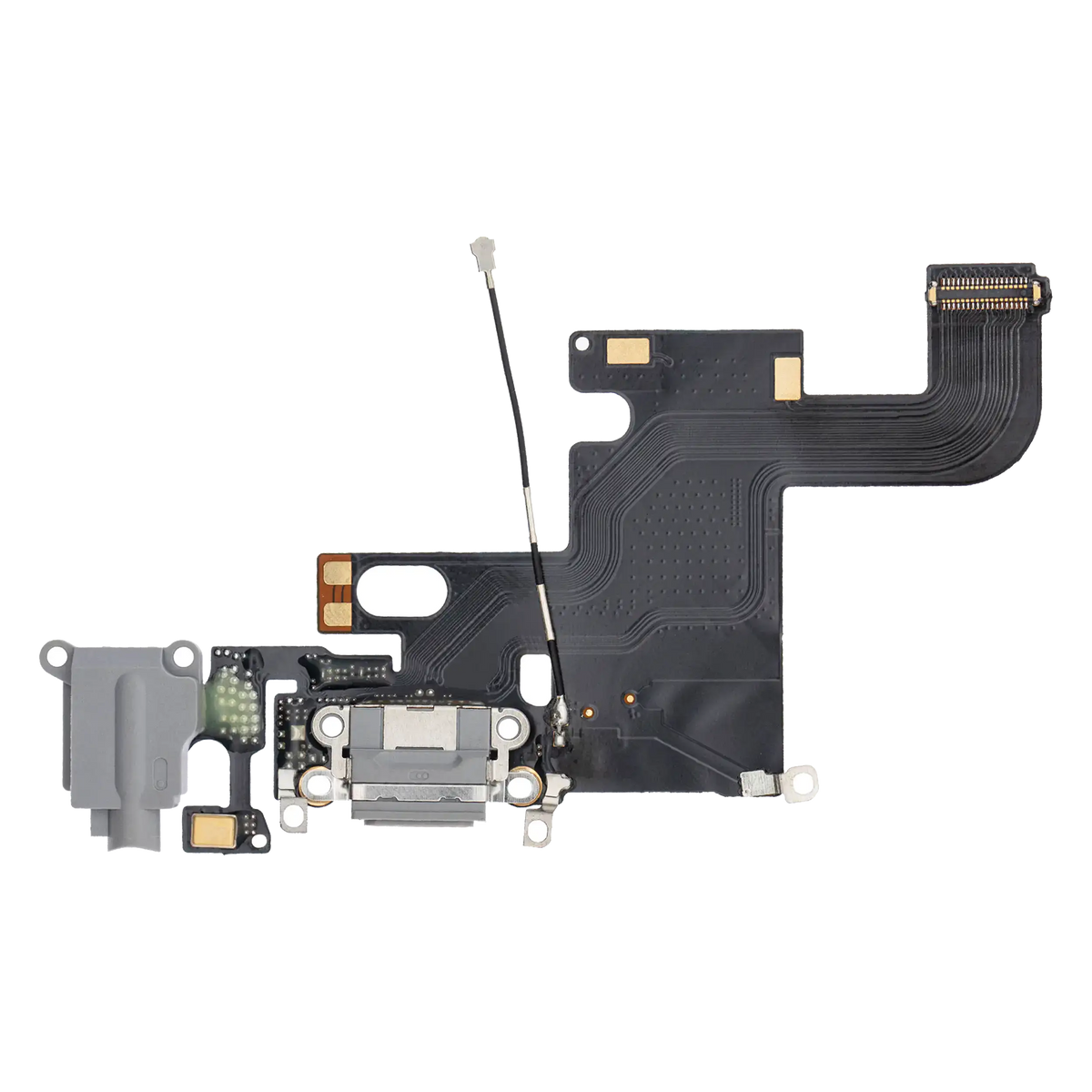 Charging Port Flex Cable For iPhone 6 (Aftermarket) (Space Gray)