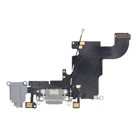 Charging Port Flex Cable For iPhone 6S (Aftermarket) (Space Gray)