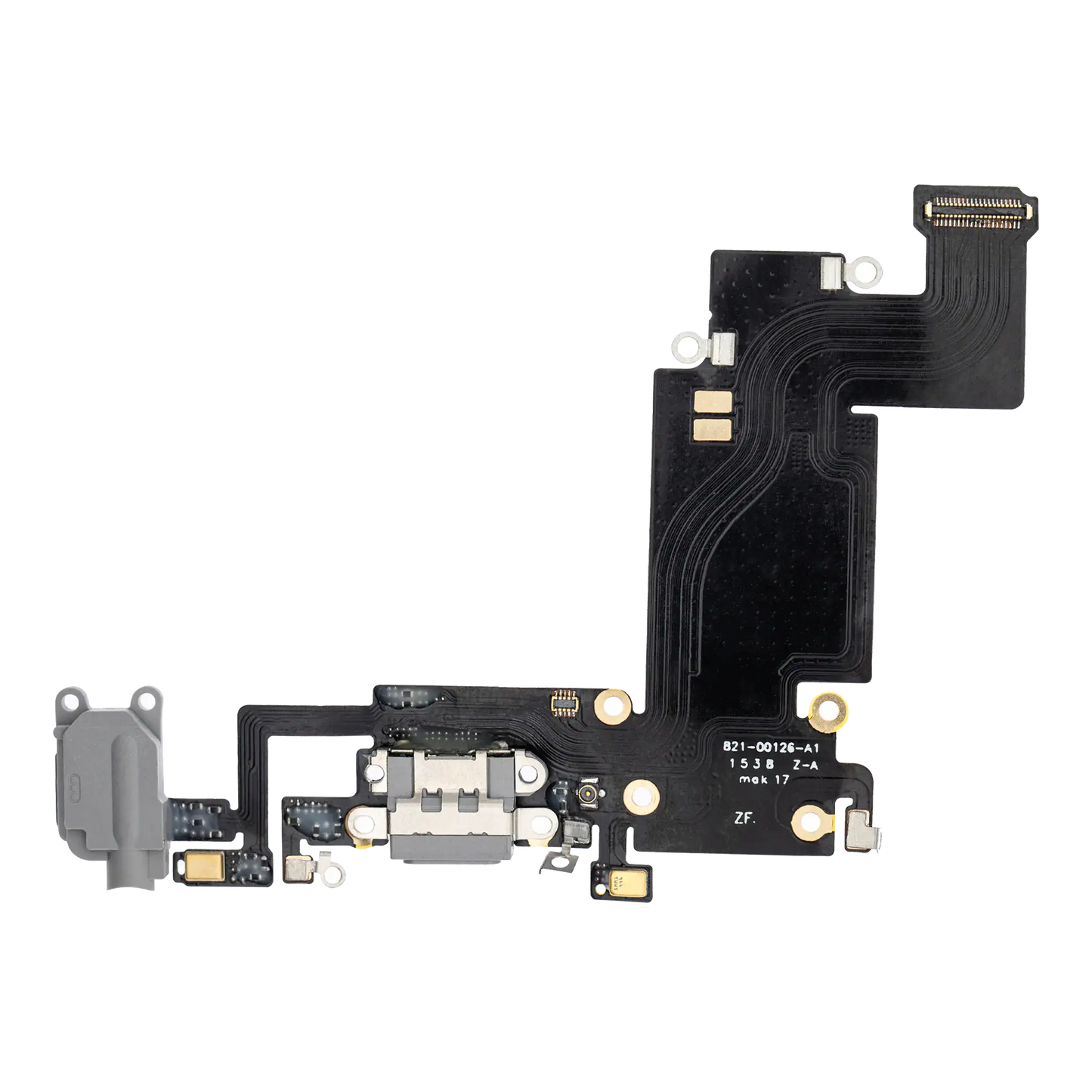 Charging Port Flex Cable For iPhone 6S Plus (Aftermarket) (Space Gray)