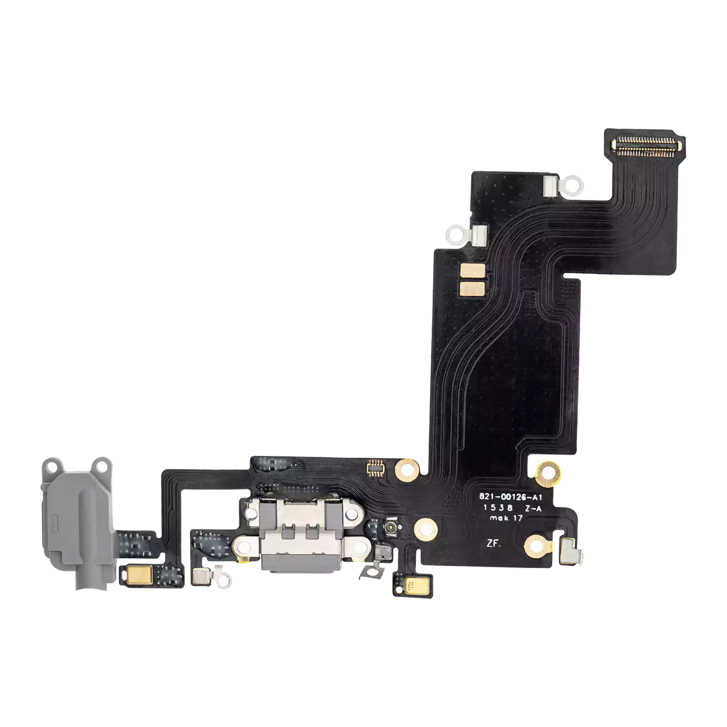 Charging Port Flex Cable For iPhone 6S Plus (Premium) (Space Gray)