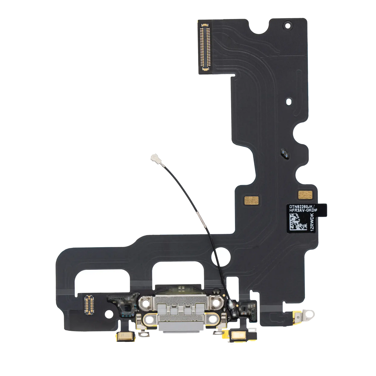 Charging Port Flex Cable For iPhone 7 (Premium) (Silver)