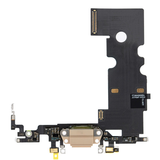 Charging Port Flex Cable For iPhone 8 (Premium) (Gold)