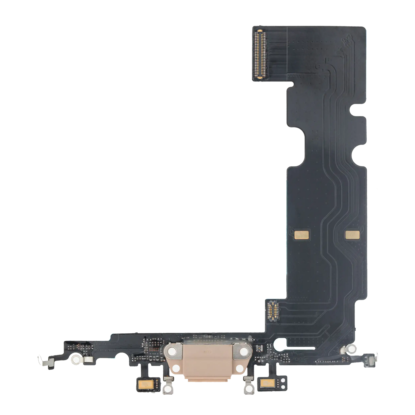 Charging Port Flex Cable For iPhone 8 Plus (Aftermarket) (Gold)