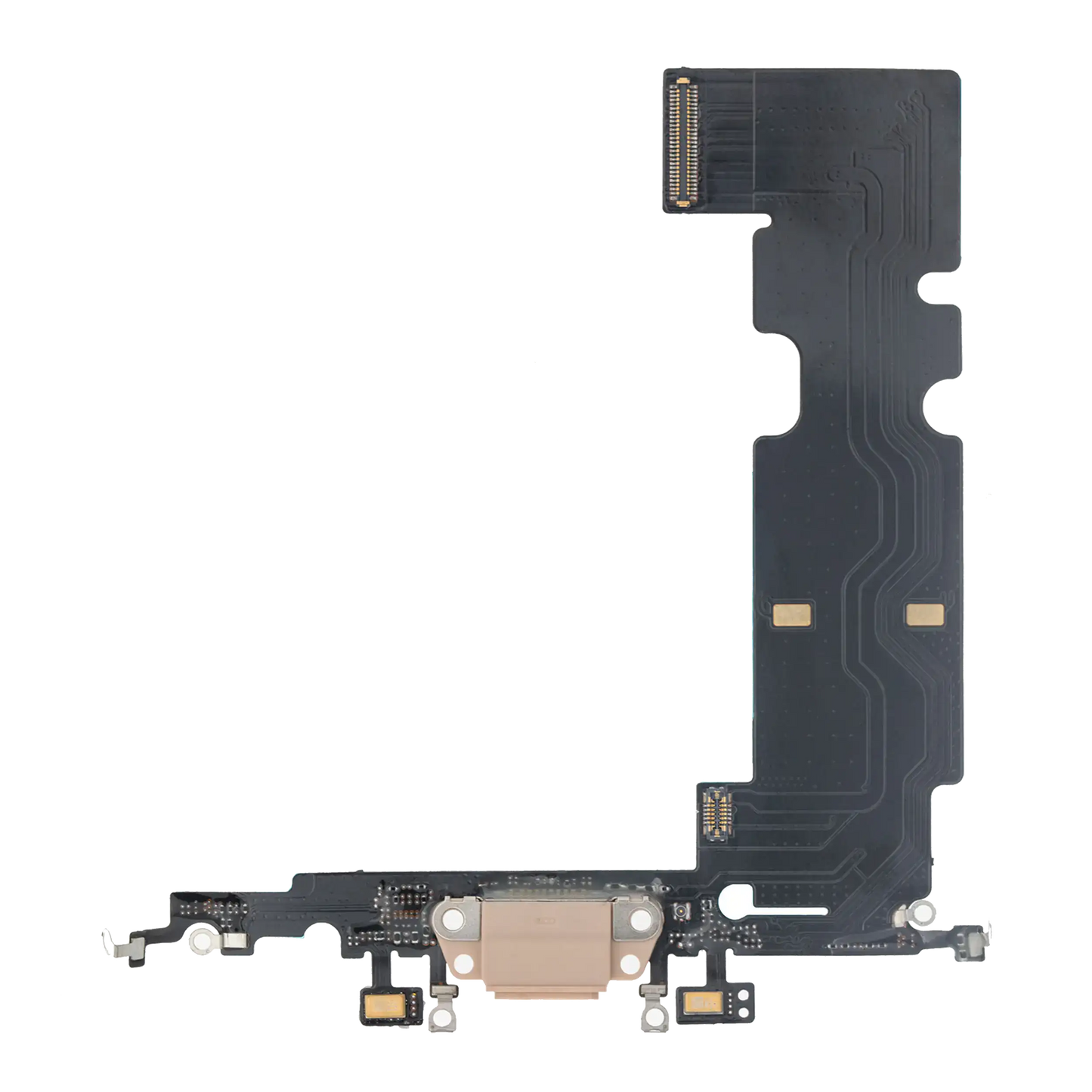 Charging Port Flex Cable For iPhone 8 Plus (Premium) (Gold)