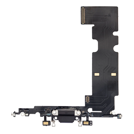 Charging Port Flex Cable For iPhone 8 Plus (Premium) (Space Gray)