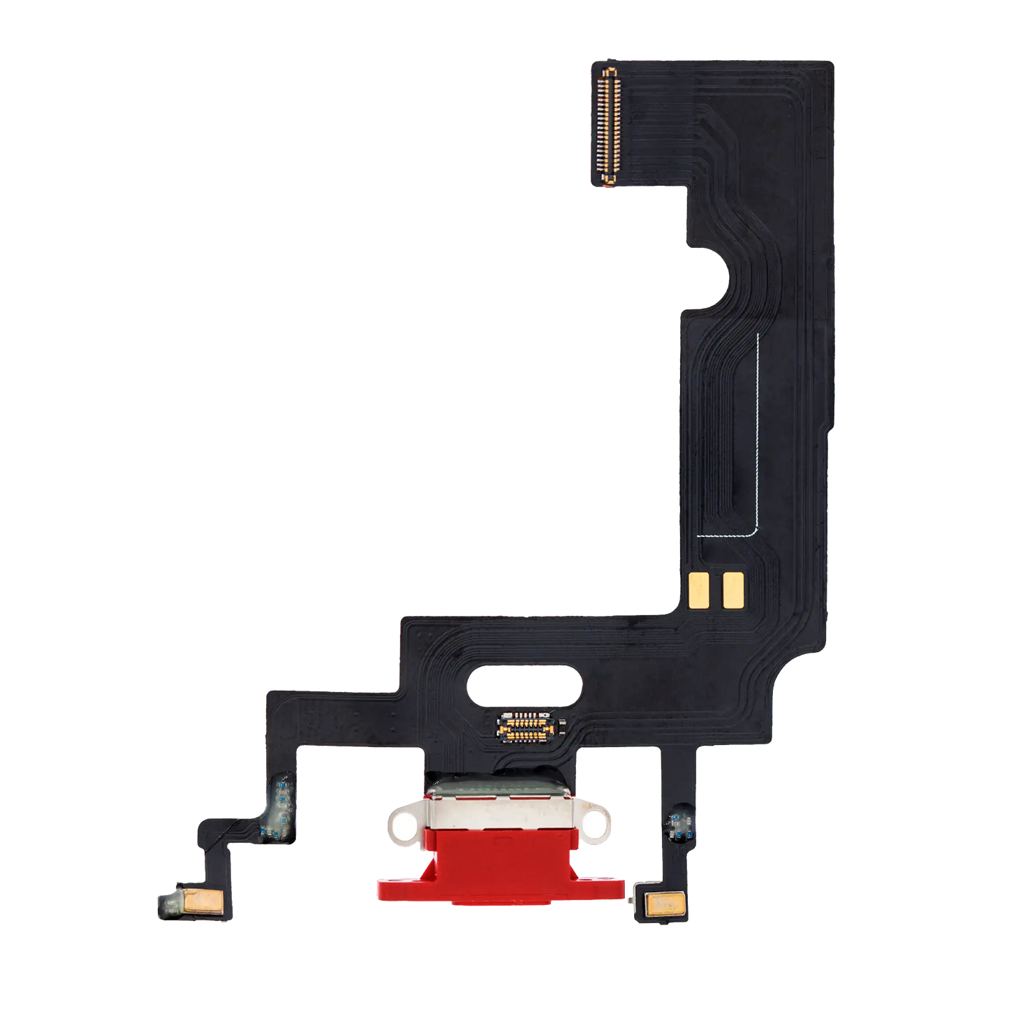 Charging Port Flex Cable For iPhone XR (Aftermarket) (Red)