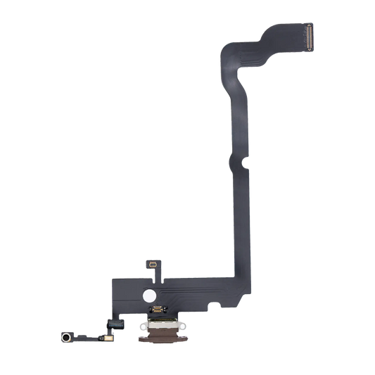 Charging Port Flex Cable For iPhone XS Max (Aftermarket) (Gold)