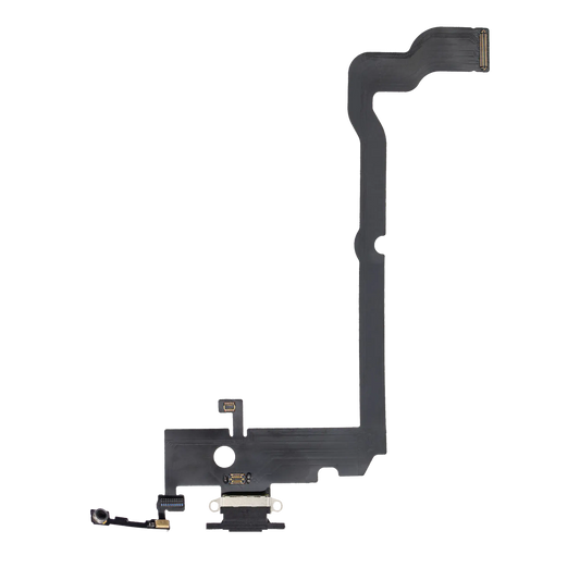 Charging Port Flex Cable For iPhone XS Max (Aftermarket) (Space Gray)