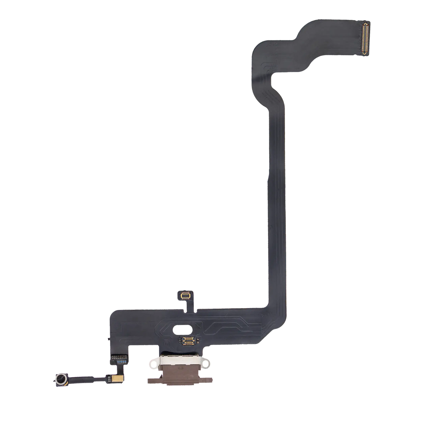 Charging Port Flex Cable For iPhone XS (Aftermarket) (Gold)