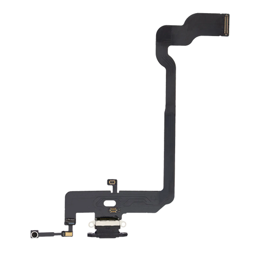 Charging Port Flex Cable For iPhone XS (Aftermarket) (Space Gray)