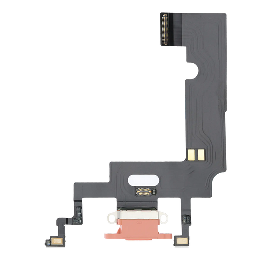 Charging Port Flex Cable For iPhone XR (Premium) (Coral)