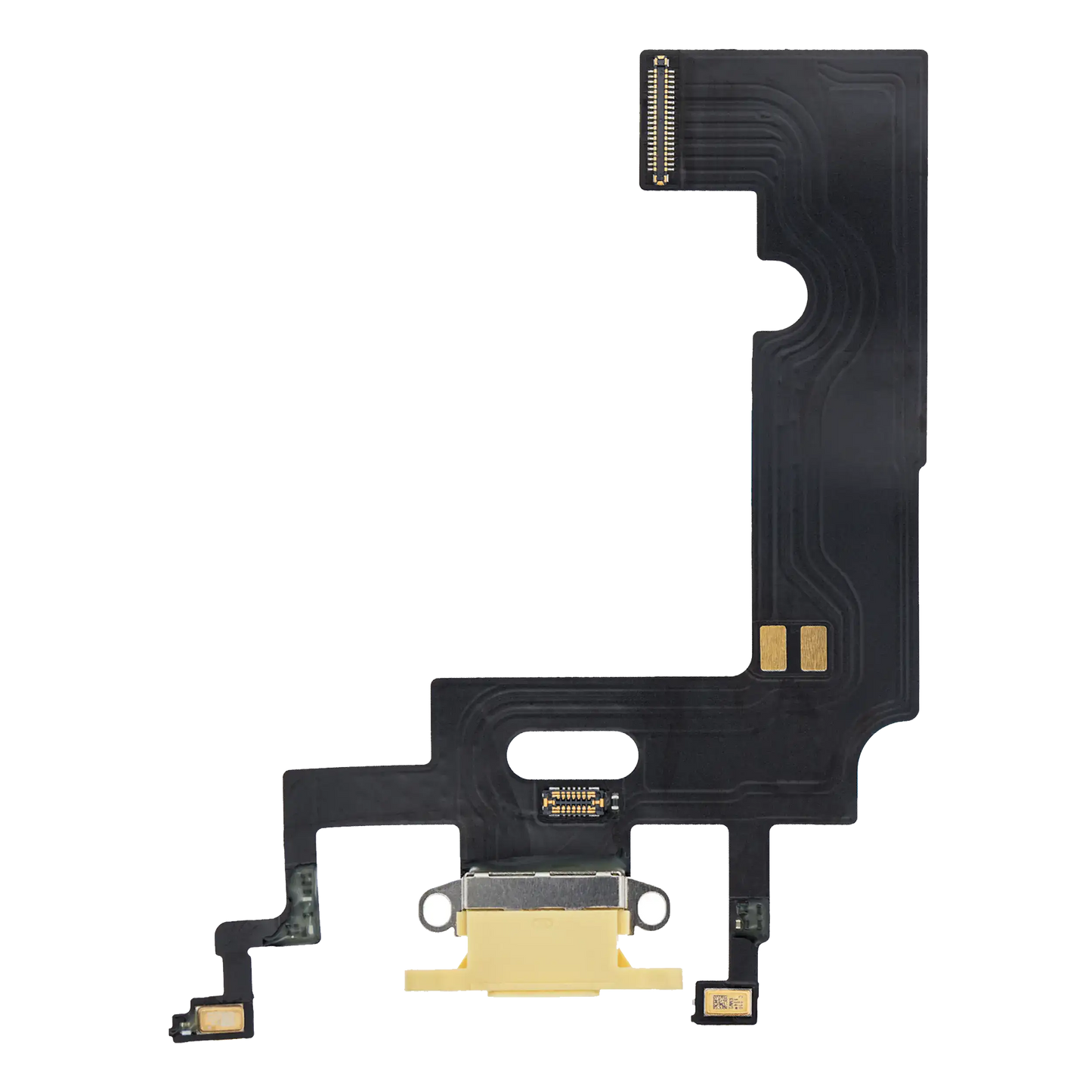 Charging Port Flex Cable For iPhone XR (Premium) (Yellow)