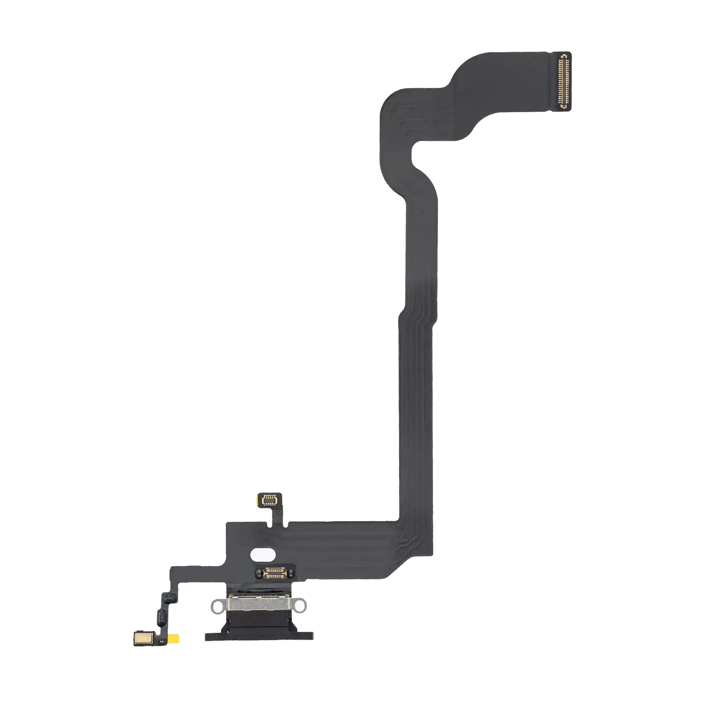 Charging Port Flex Cable For iPhone X (Premium) (Space Gray)