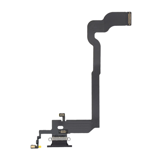 Charging Port Flex Cable For iPhone X (Premium) (Space Gray)