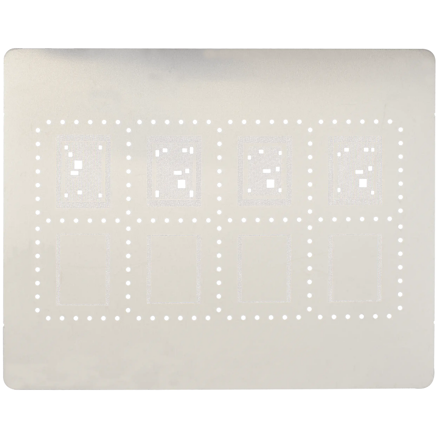 A16-A18 Pro U-APU9 0.10MM CPU RAM BGA Reballing Stencil For iPhone 15 Pro Max (Amaoe)