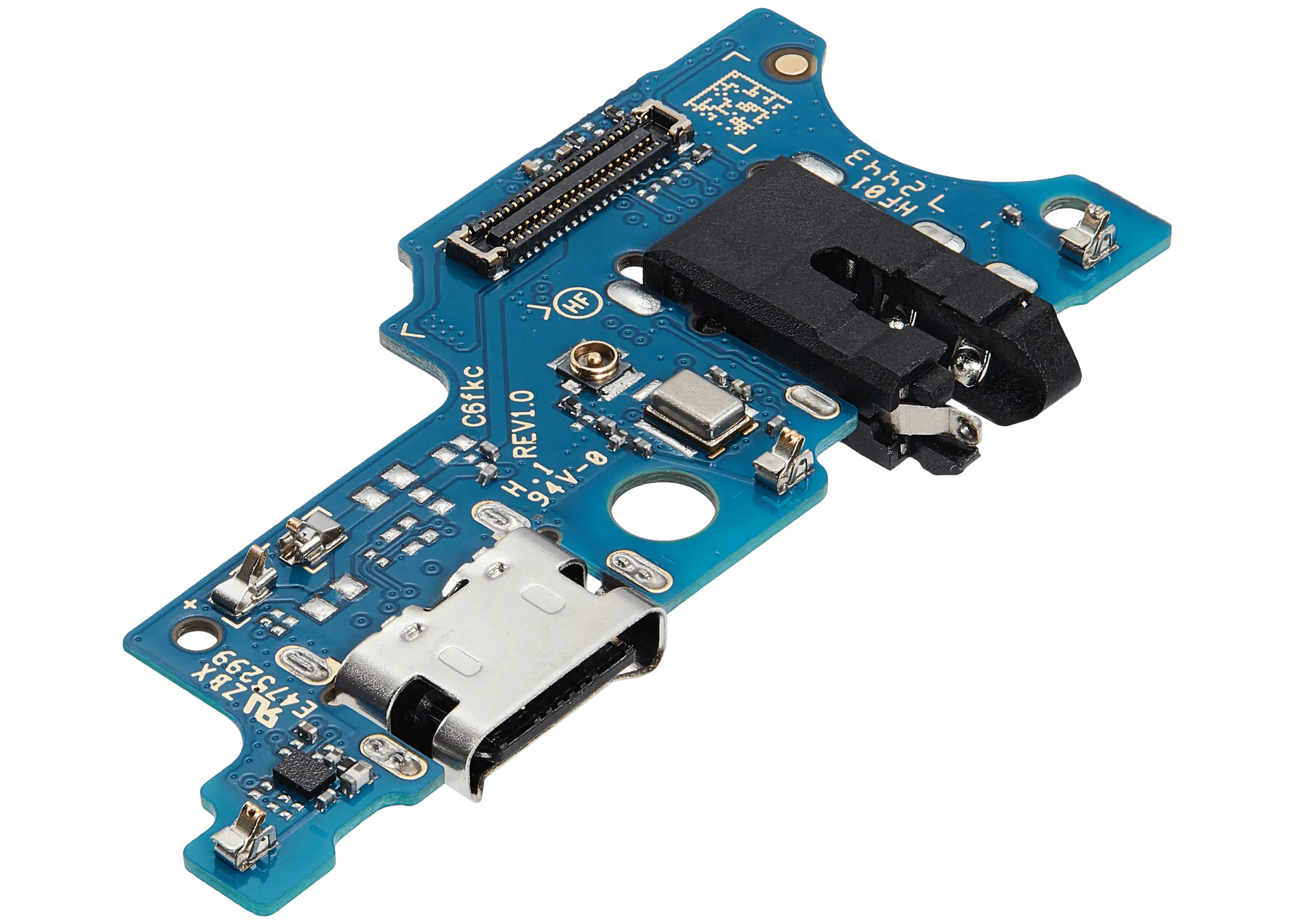 Charging Port Board With Headphone Jack For Samsung Galaxy A06 (A065 / 2024) (Aftermarket Plus) replacement part product image 4 - SKU 107082546464