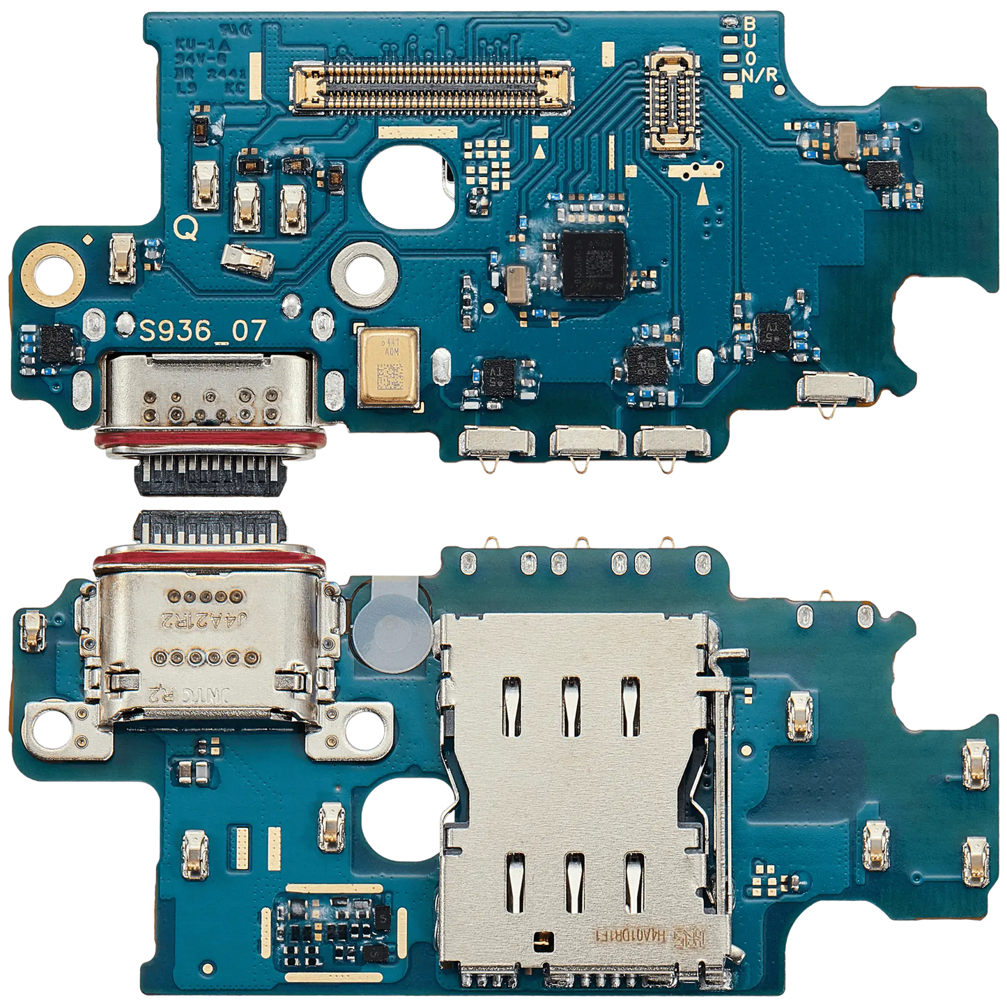 Charging Port Board With Sim Card Reader For Samsung Galaxy S25 Plus 5G (S936B) (International Version) (Premium)