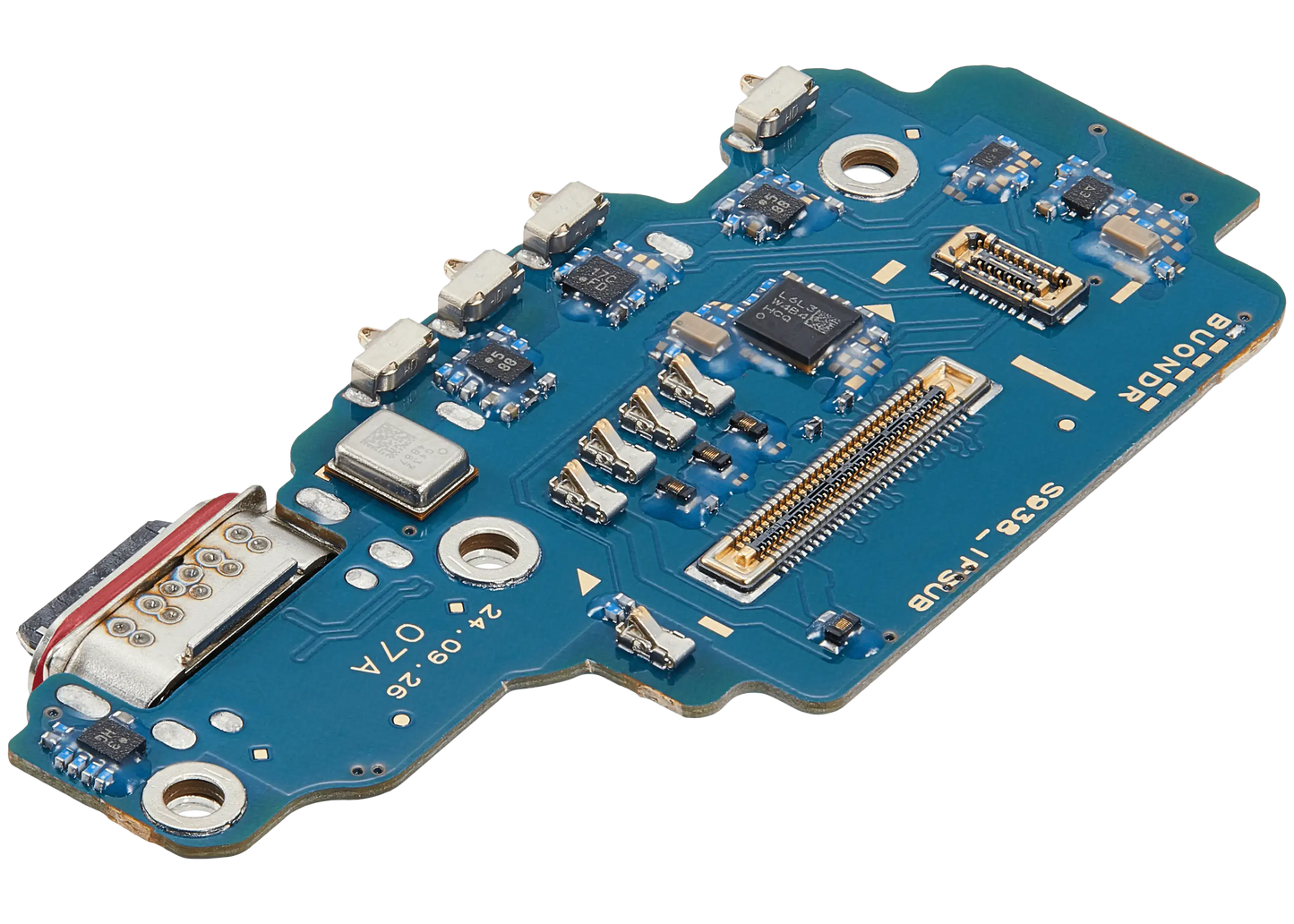 Charging Port Board With Sim Card Reader For Samsung Galaxy S25 Ultra 5G (S938B) (International Version) (Premium)