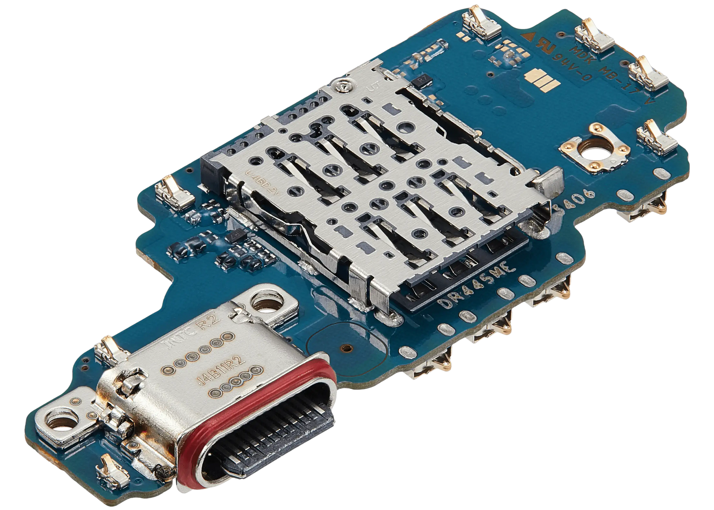 Charging Port Board With Sim Card Reader For Samsung Galaxy S25 Ultra 5G (S938B) (International Version) (Premium)