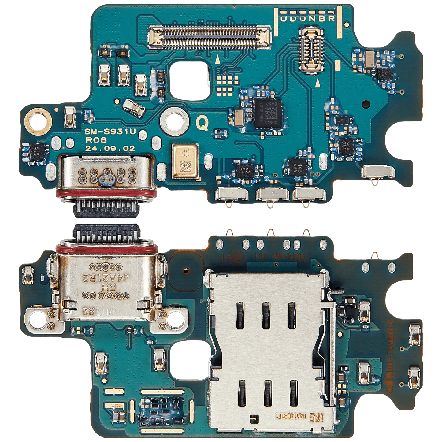 Charging Port Board With Sim Card Reader For Samsung Galaxy S25 5G (S931R) (International Version) (Premium)