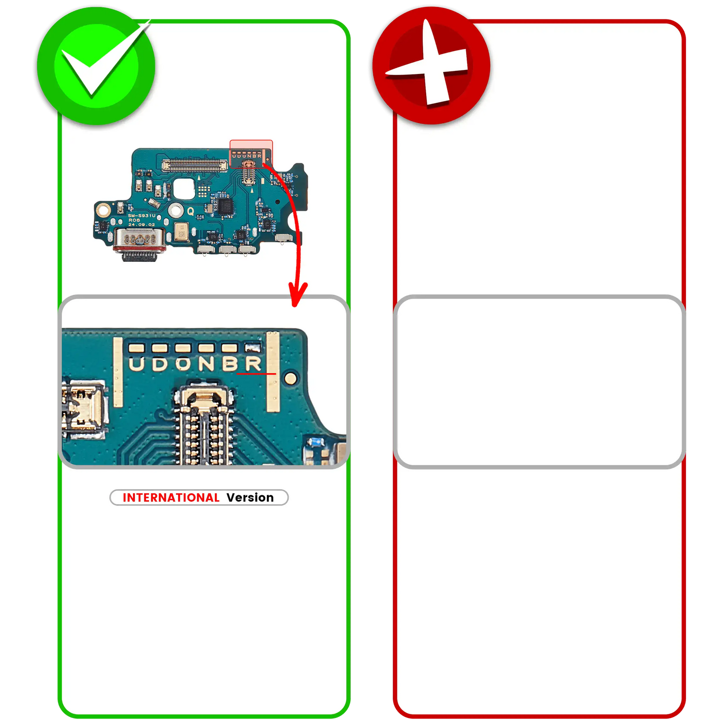 Charging Port Board With Sim Card Reader For Samsung Galaxy S25 5G (S931R) (International Version) (Premium)