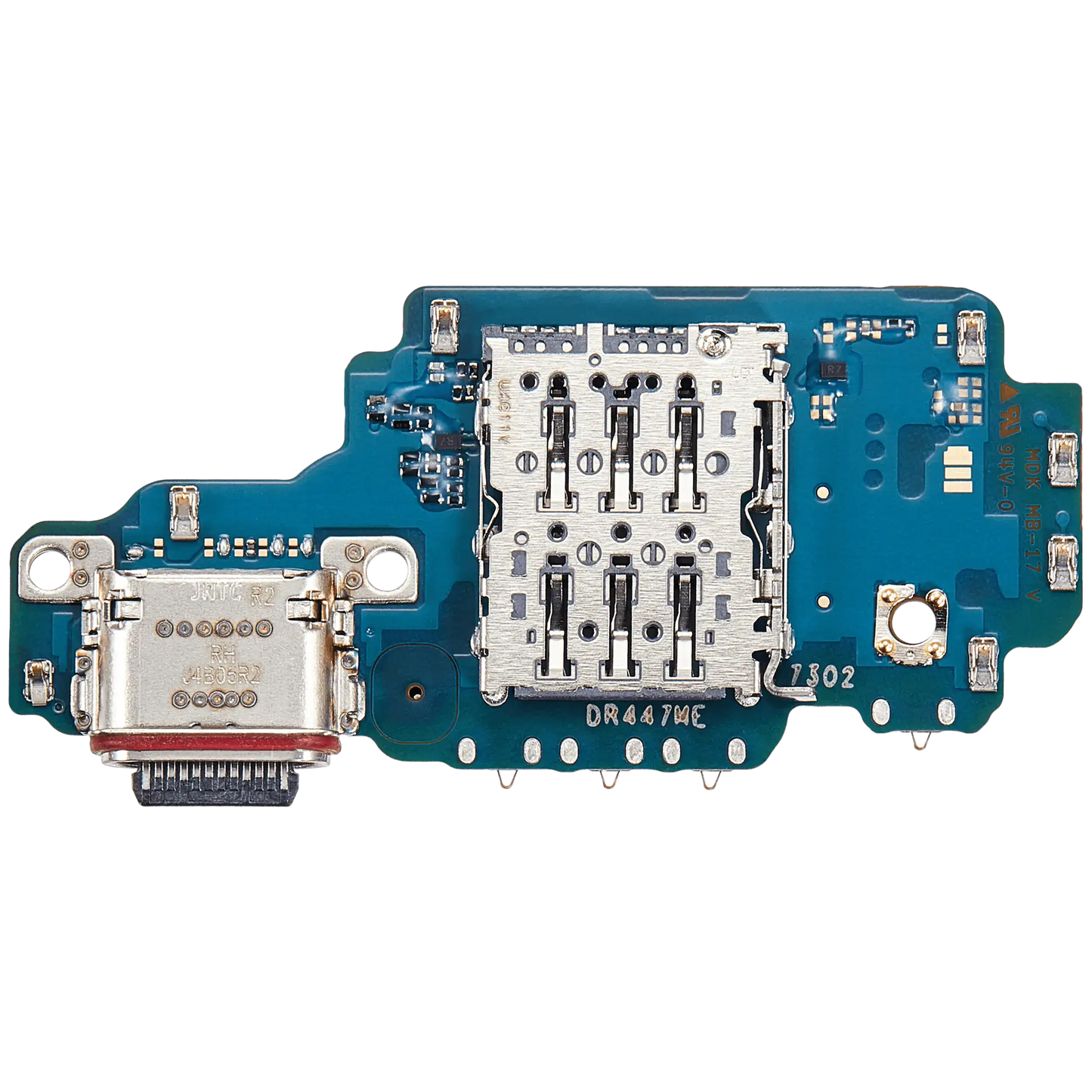 Charging Port Board With Sim Card Reader For Samsung Galaxy S25 Ultra 5G (S938R) (International Version) (Premium)