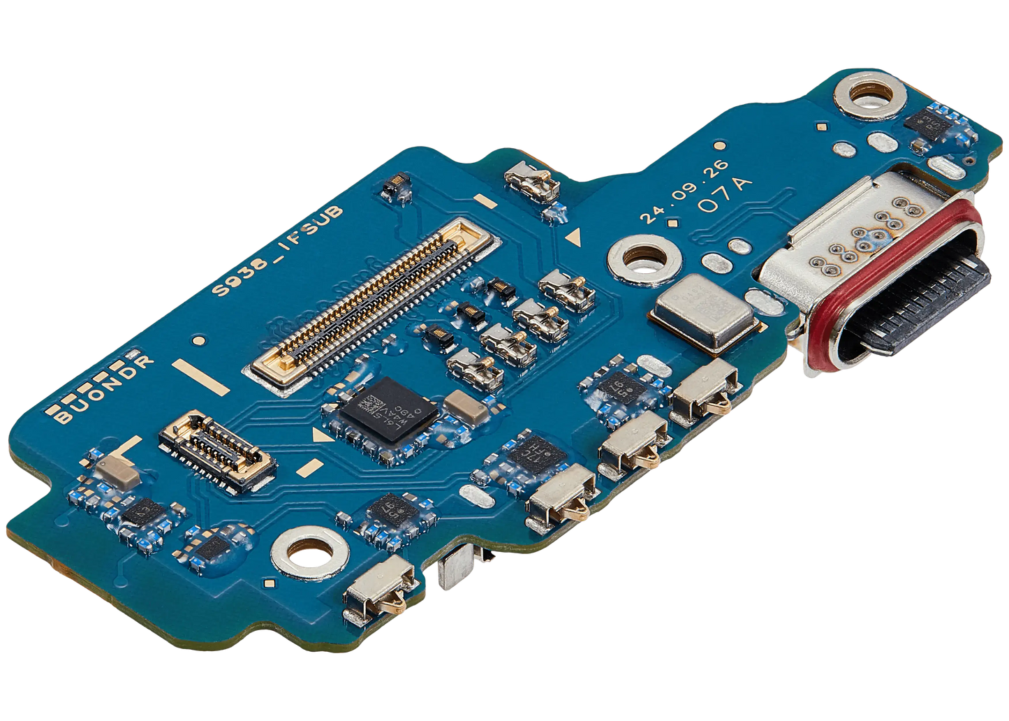 Charging Port Board With Sim Card Reader For Samsung Galaxy S25 Ultra 5G (S938R) (International Version) (Premium)