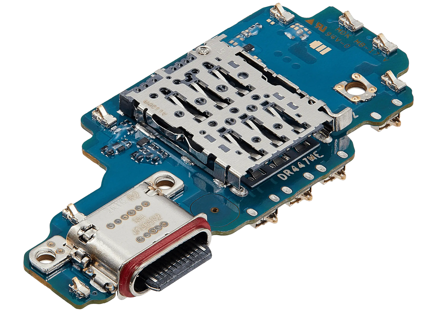 Charging Port Board With Sim Card Reader For Samsung Galaxy S25 Ultra 5G (S938R) (International Version) (Premium)