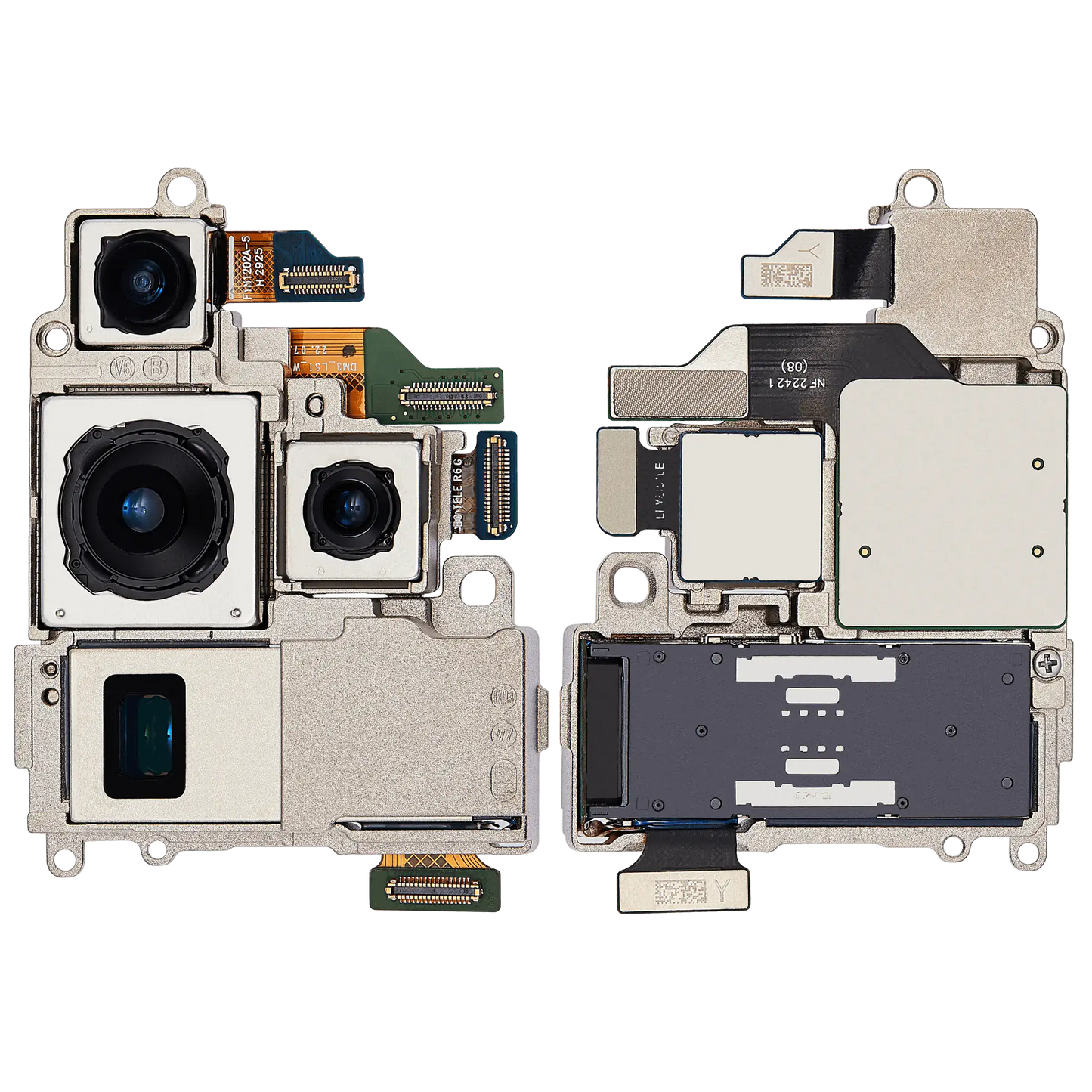 Back Camera Assembly (Wide / Telephoto / Ultrawide) For Samsung Galaxy S23 Ultra 5G (Used OEM Pull: Grade A)