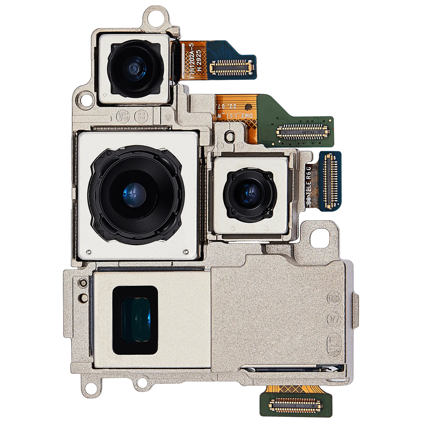 Back Camera Assembly (Wide / Telephoto / Ultrawide) For Samsung Galaxy S23 Ultra 5G (Used OEM Pull: Grade A)
