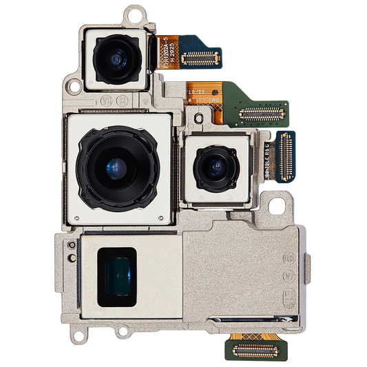 Back Camera Assembly (Wide / Telephoto / Ultrawide) For Samsung Galaxy S23 Ultra 5G (Used OEM Pull: Grade A)