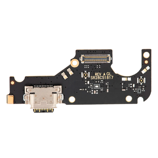 Charging Port Board For Motorola One Hyper (XT2027 / 2020) (Aftermarket Plus) - Motorola replacement part - product image 1 - SKU 107082023410