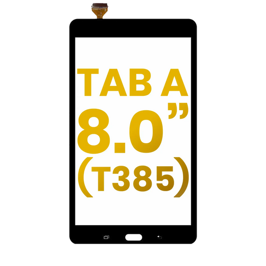 Digitizer For Samsung Galaxy Tab A 8.0" (2017) (T385) (Cellular Version) (Black) - Samsung Galaxy Tab A 8.0" (2017) Replacement Parts; Samsung Galaxy Tab A 8.0" (2018) Replacement Parts - SKU 107082015703 - product image 1