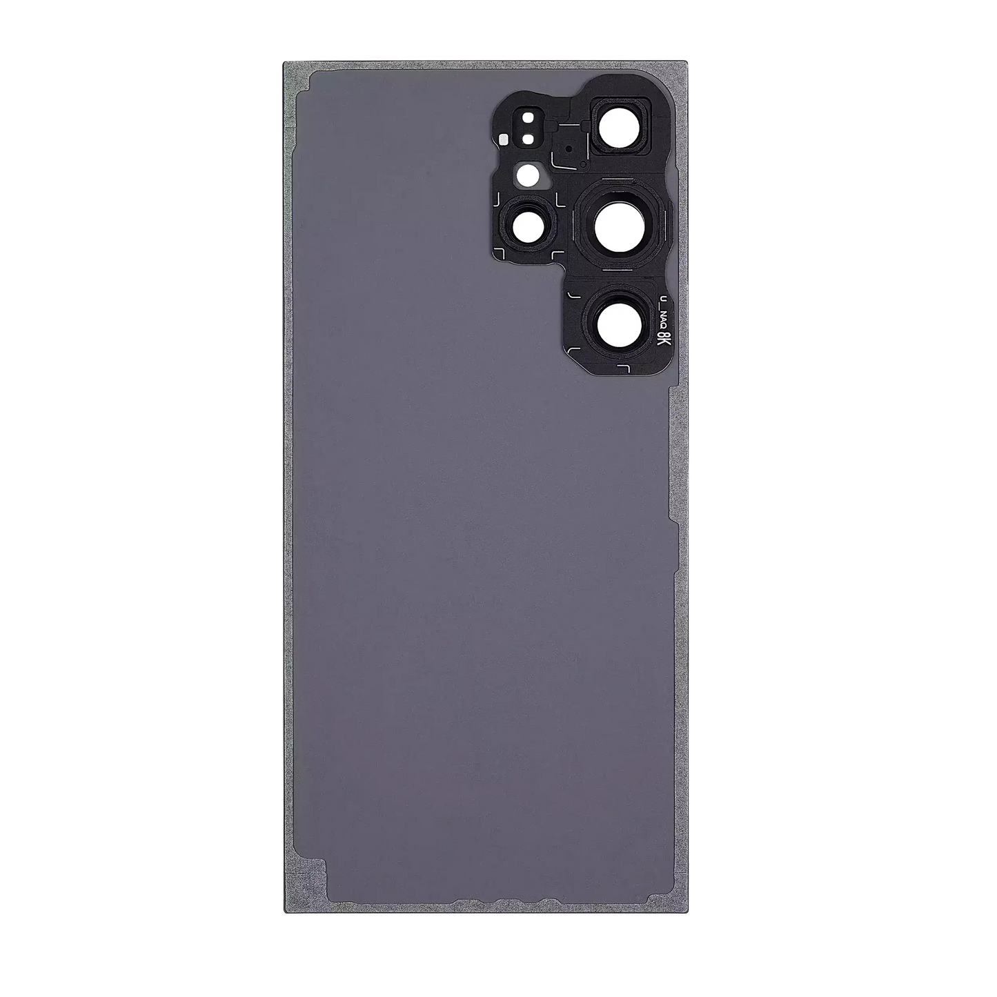 Back Cover Glass With Camera Lens For Samsung Galaxy S24 Ultra 5G (No Logo) (Aftermarket Plus) (Titanium Green)