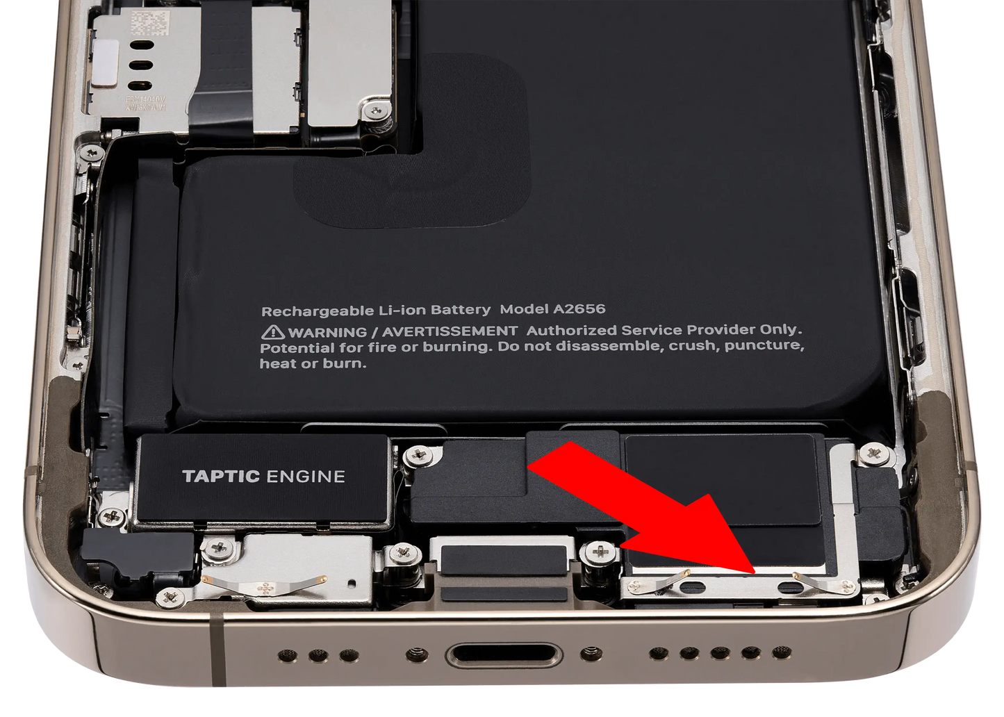 Speaker Bracket For iPhone 13 Pro (Service Pack) (10 Packs)