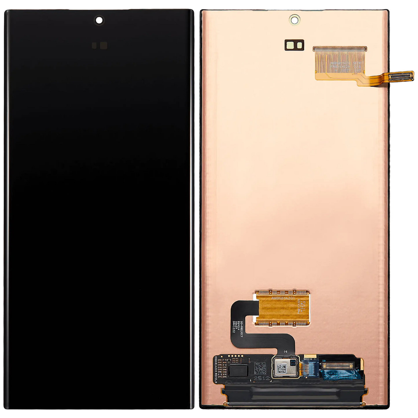 OLED Assembly Without Frame For Samsung Galaxy S22 Ultra 5G (Refurbished) (All Colors)