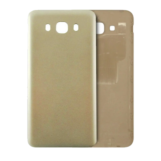 Back Cover Glass For Samsung Galaxy J7 (J727 / 2017) (Service Pack) (Gold) replacement part SKU 107082133993 product image 1