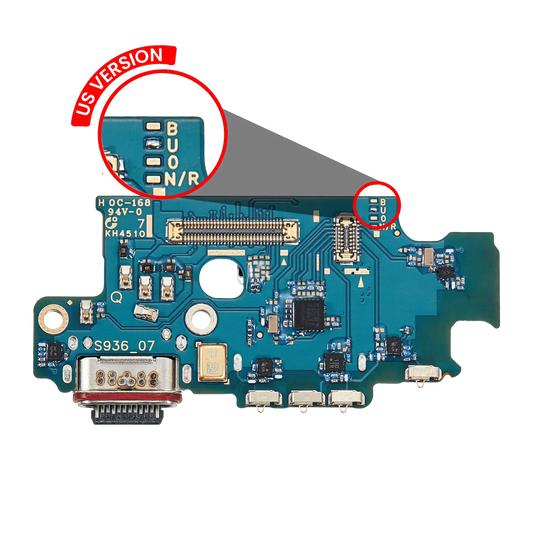 Charging Port Board With Sim Card Reader For Samsung Galaxy S25 Plus 5G (S936U) (US Version) (Premium)