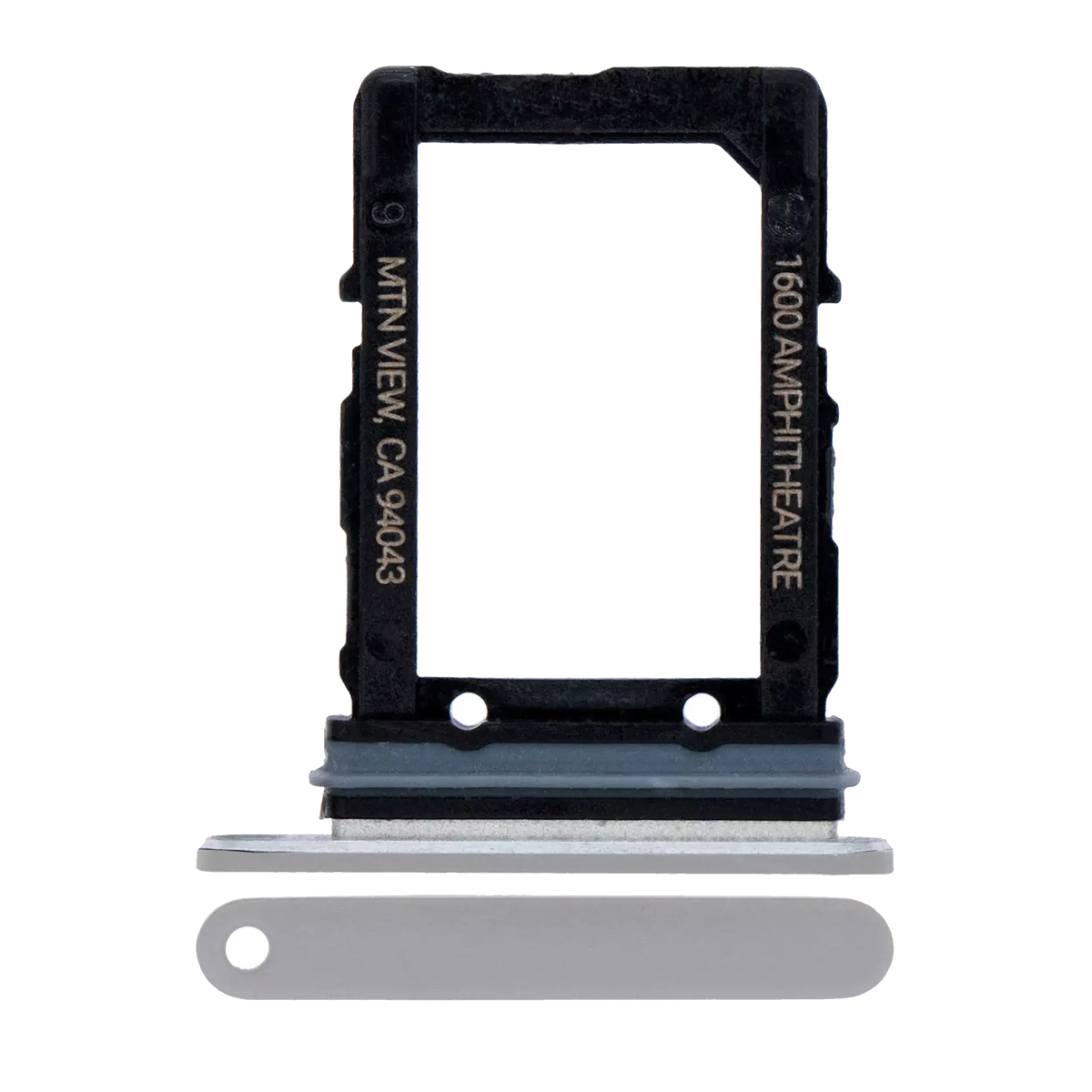 Sim Card Tray For Google Pixel 2 XL (White) - replacement part product view