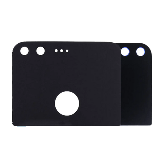 Back Glass For Google Pixel XL (Black) - replacement part product view